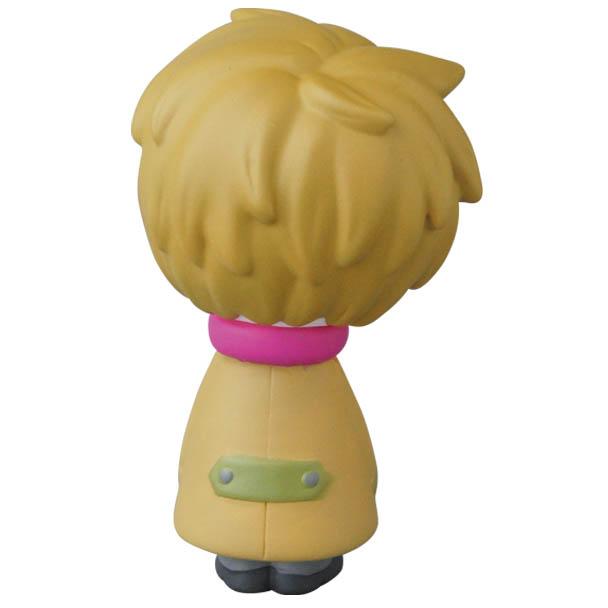 VAG Series 25 — Edward the Timid Friend by SONIC (Medicom) is a chibi-style Japanese vinyl toy with light brown hair, tan coat, pink scarf, and black shoes—perfect for any Vinyl Artist Gacha or gachapon figures collection.