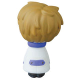 The VAG Series 25 — Edward the Timid Friend by SONIC, a chibi-style Japanese vinyl toy from Medicom, sports light brown hair and a white coat with purple accents—ideal for fans of gachapon figures and Vinyl Artist Gacha collectibles.