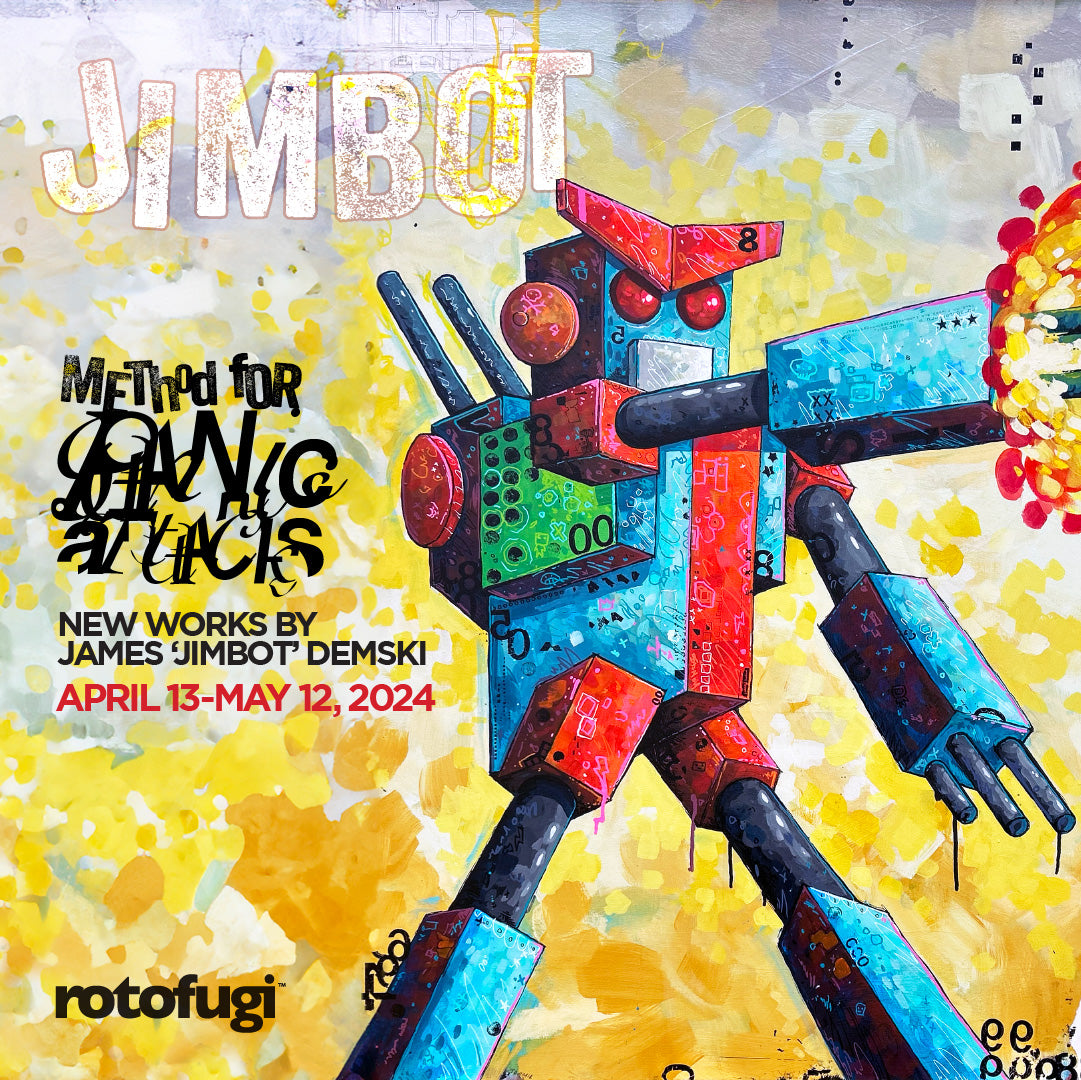 Promo Image for April Exhibit: James 'Jimbot' Demski