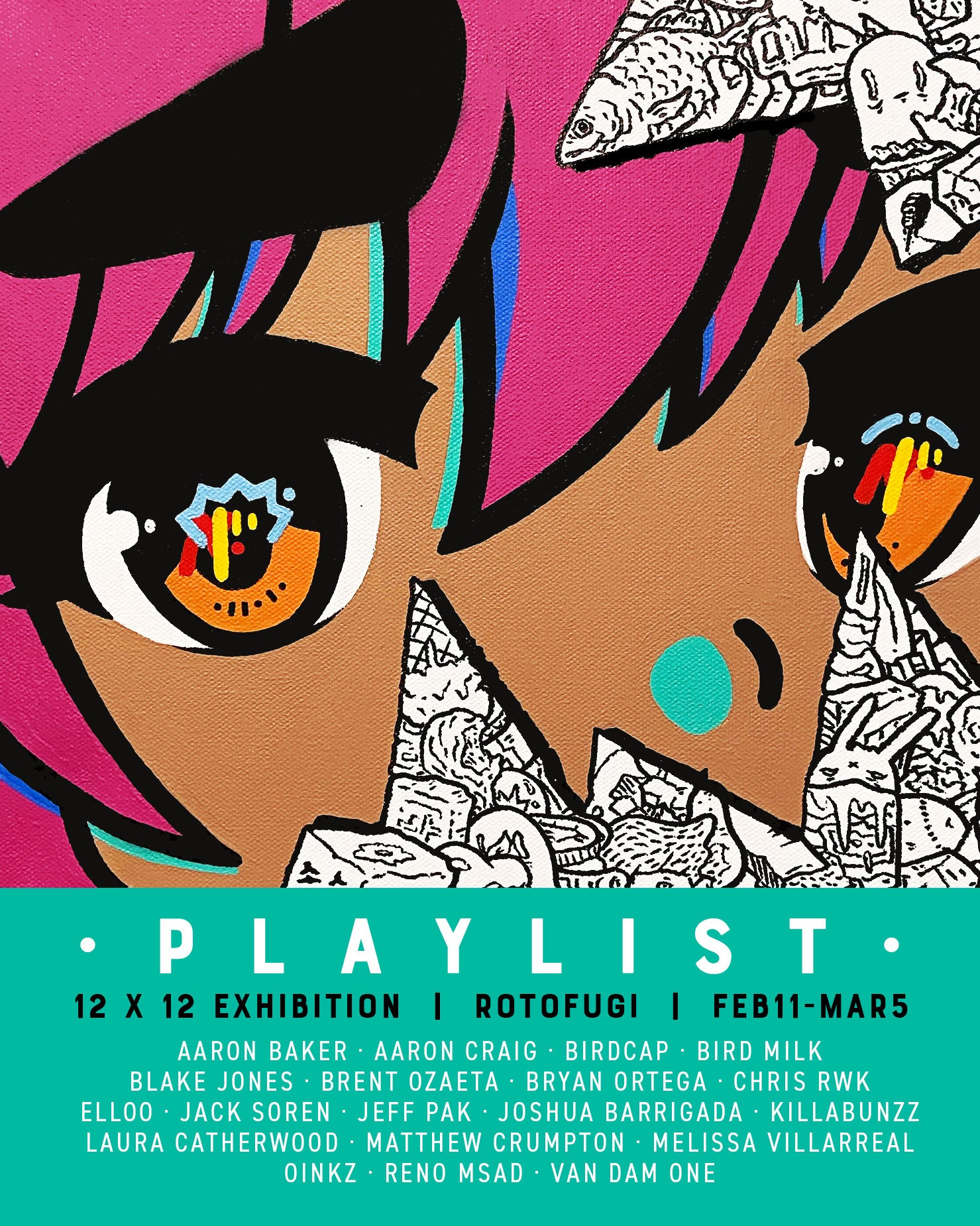 Promo Image for February Exhibit: Playlist