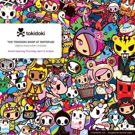 Promo Image for The tokidoki Shop at Rotofugi - Grand Opening