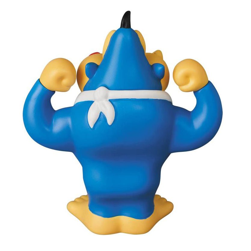 Medicom’s Kellogg's Ultra Detail Figure No.647 King Kombo (Classic) features the cartoon mascot in a blue outfit with yellow hands and feet, flexing from the back—a must-have for vintage collectibles and cereal mascot fans.