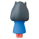 The Medicom VAG Series 25 — Maria by Asami Matsumura is a Japanese vinyl toy featuring a dark-haired character with small horns, blue dress, and pink legs—ideal for Vinyl Artist Gacha and gachapon collectors.