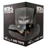The Mad*L Citizen — Rotofugi Mad Ape by UVD Toys is a limited edition designer vinyl figure in a black box with a clear window, featuring bold branding and stylized artwork on the packaging.